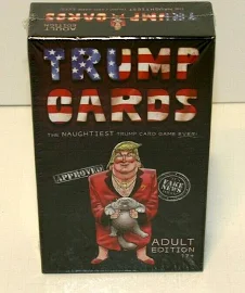 Trump Cards The Naughtiest Card Game Ever Fake News Adult Edition