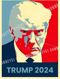 Donald Trump "trump 2024" 13x19 Glossy Photo Poster