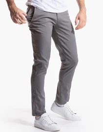 Men's Khaki Pants in Dark Grey, Size: 28 x 28, Stephen Jobs | by Birddogs