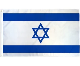 Israel 3' x 5' Grommet Flag