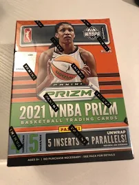 2021-22 Panini Prizm Wnba Basketball Factory Sealed Blaster Box