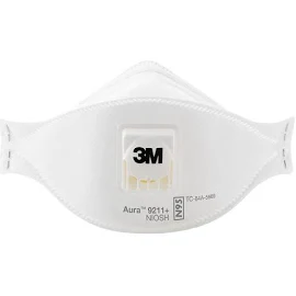 3M 9211+ Disposable Respirator, Universal, N95, PK10