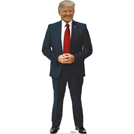 President Donald Trump Cutout Cardboard Standup Advanced Graphics