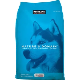 Signature Nature's Domain Salmon Meal & Sweet Potato Dog Food, 35 lbs