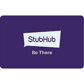 Stubhub (Email Delivery)