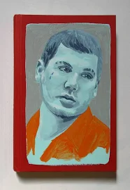 Original People Painting by Jess Minckley | Figurative Art on Paper | Portrait of a Craigslist Rapist