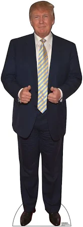 President Donald Trump Lifesize Cardboard Cutout Standups Standee Life Size