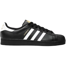 Adidas Originals Men's Superstar Casual Shoes, Size: 18, Black