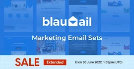 Blaumail - Marketing Email Sets + Notification Pack